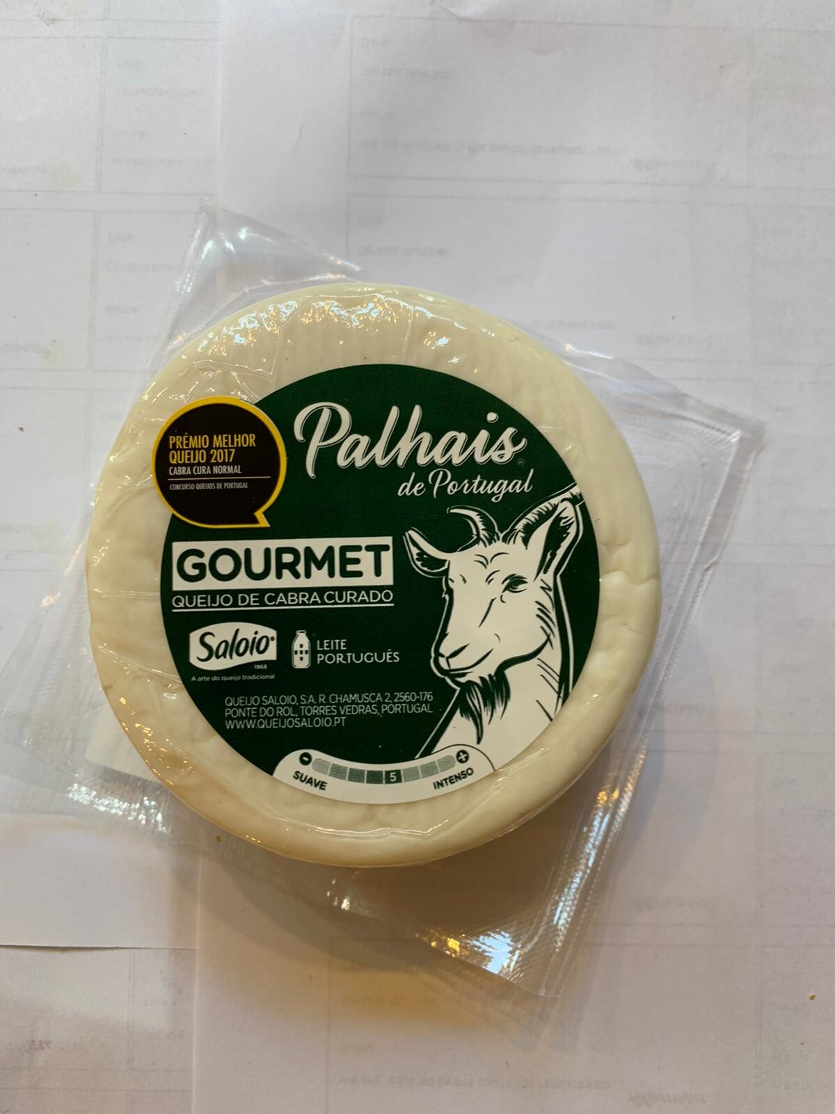 Cured Goat Cheese (Queijo Curado de Cabra) Palhais Mimosa Produce